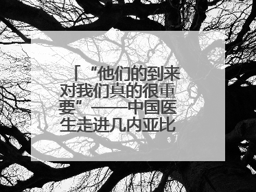 “他们的到来对我们真的很重要”——中国医生走进几内亚比绍校园义诊