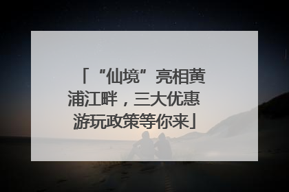 “仙境”亮相黄浦江畔，三大优惠游玩政策等你来