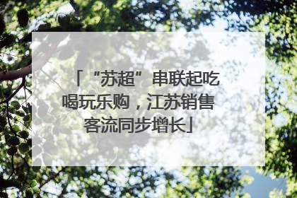 “苏超”串联起吃喝玩乐购，江苏销售客流同步增长