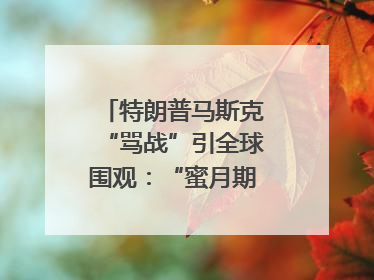 特朗普马斯克“骂战”引全球围观：“蜜月期”也曾亲密无间｜国际观察