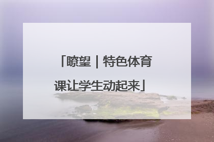瞭望｜特色体育课让学生动起来