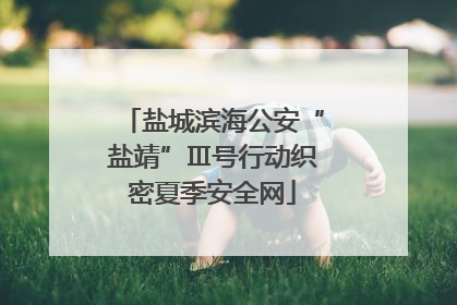 盐城滨海公安“盐靖”Ⅲ号行动织密夏季安全网