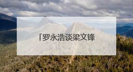 罗永浩谈梁文锋：穿衣打扮朴素不像“大佬”，具有强烈求知欲