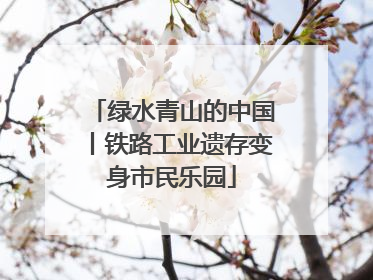 绿水青山的中国丨铁路工业遗存变身市民乐园