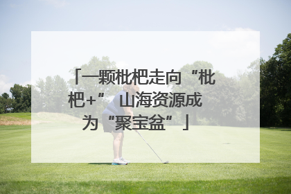 一颗枇杷走向“枇杷+” 山海资源成为“聚宝盆”