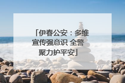 伊春公安：多维宣传强意识 全警聚力护平安