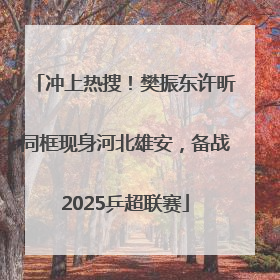 冲上热搜！樊振东许昕同框现身河北雄安，备战2025乒超联赛
