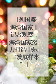 列国鉴·海湾国家丨记者观察：海湾国家努力打造中东“发展样本”