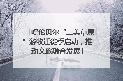 呼伦贝尔“三美草原”游牧迁徙季启动，推动文旅融合发展