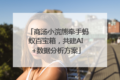 商汤小浣熊牵手蚂蚁百宝箱，共建AI+数据分析方案