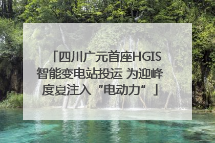 四川广元首座HGIS智能变电站投运 为迎峰度夏注入“电动力”