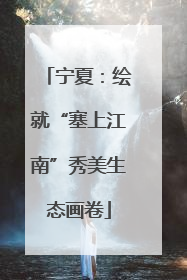 宁夏：绘就“塞上江南”秀美生态画卷
