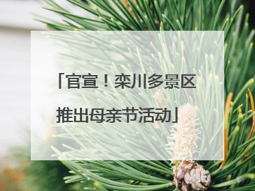 官宣！栾川多景区推出母亲节活动