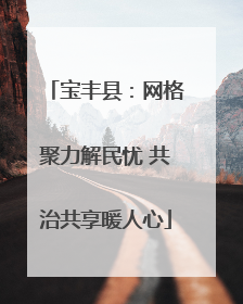 宝丰县：网格聚力解民忧 共治共享暖人心