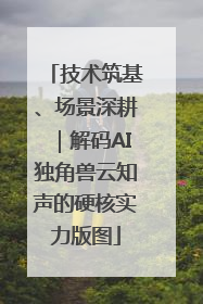 技术筑基、场景深耕｜解码AI独角兽云知声的硬核实力版图