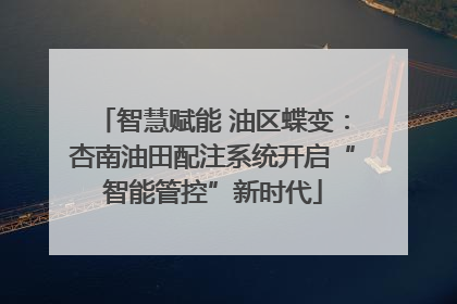 智慧赋能 油区蝶变：杏南油田配注系统开启“智能管控”新时代