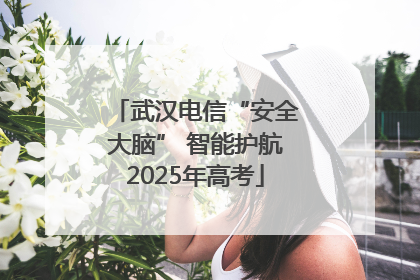 武汉电信“安全大脑” 智能护航2025年高考