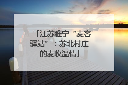 江苏睢宁“麦客驿站”：苏北村庄的麦收温情