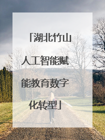 湖北竹山人工智能赋能教育数字化转型