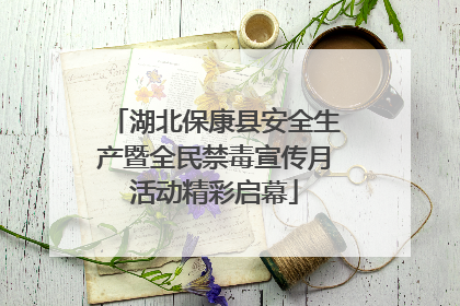 湖北保康县安全生产暨全民禁毒宣传月活动精彩启幕