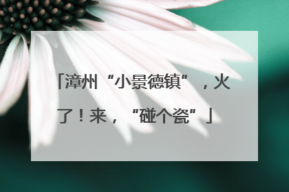 漳州“小景德镇”，火了！来，“碰个瓷”