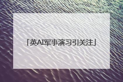 英AI军事演习引关注