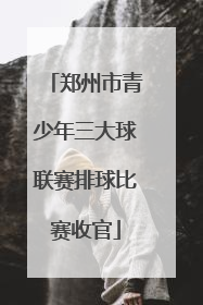 郑州市青少年三大球联赛排球比赛收官