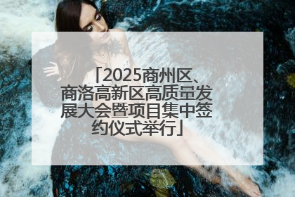 2025商州区、商洛高新区高质量发展大会暨项目集中签约仪式举行
