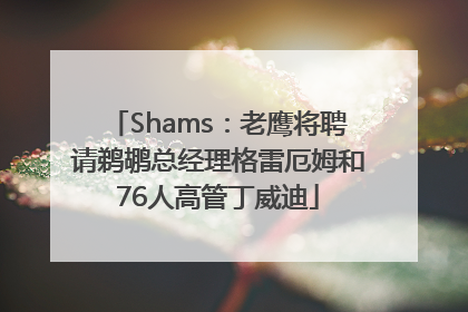 Shams：老鹰将聘请鹈鹕总经理格雷厄姆和76人高管丁威迪